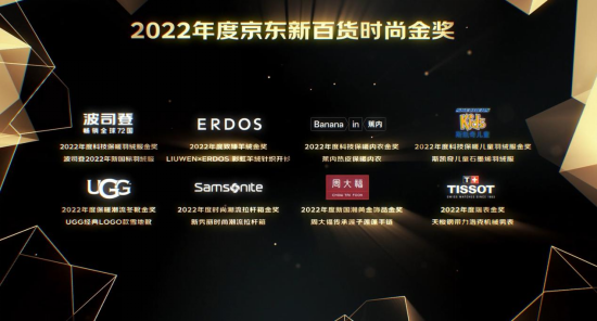 17 2022京東金榜年度大會 京東新百貨攜京東金榜發布8項時尚金獎189.png